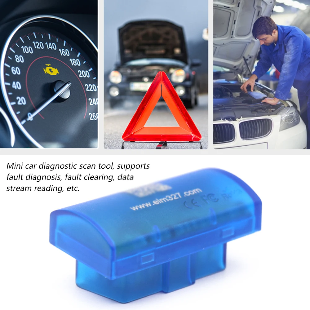 OBDII Scanner WiFi Car Code Reader Wireless Check Engine Light Diagnostic Scan Tool for iOS Android
OBDII Scanner WiFi Car Code Reader Wireless Check Engine Light Diagnostic Scan Tool for iOS Android