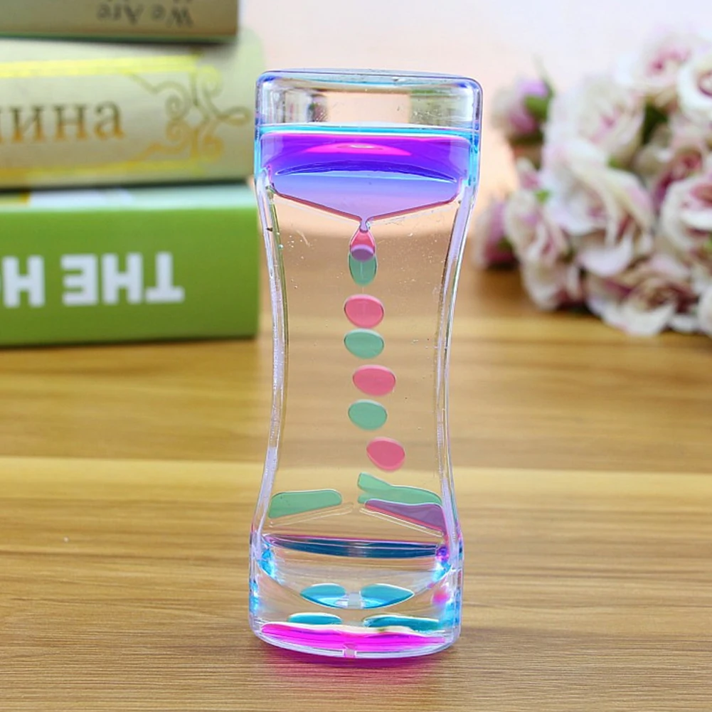 Double Color Sand Hourglasses Colorful Liquid Timer Anxiety Relief Liquid Motion Timer Bubble Timer Oil Hourglaslock Home Decor
Double Color Sand Hourglasses Colorful Liquid Timer Anxiety Relief Liquid Motion Timer Bubble Timer Oil Hourglaslock Home Decor