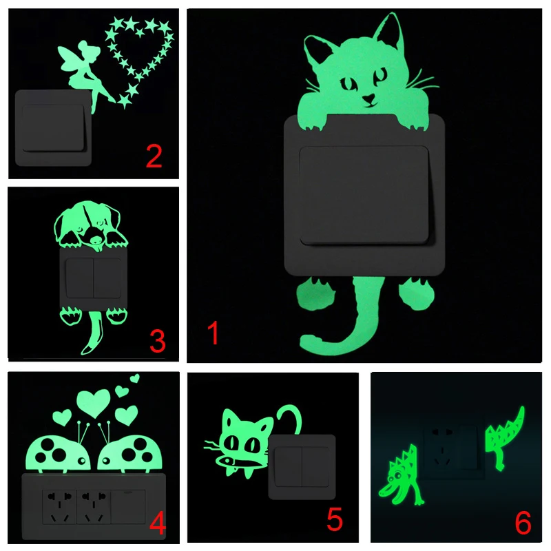 6PCS Luminous Cat Wall Sticker For Kids Rooms Glow In The Dark Fluorescent Fairy Moon Star Sticker Bedroom Decoration Home Decor
6PCS Luminous Cat Wall Sticker For Kids Rooms Glow In The Dark Fluorescent Fairy Moon Star Sticker Bedroom Decoration Home Decor