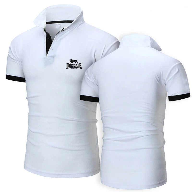 LONSDALE Summer Men's Polo Shirt Business Casual T-Shirt Breathable Sports Top Everyday Comfortable Fashion Sportswear
LONSDALE Summer Men's Polo Shirt Business Casual T-Shirt Breathable Sports Top Everyday Comfortable Fashion Sportswear