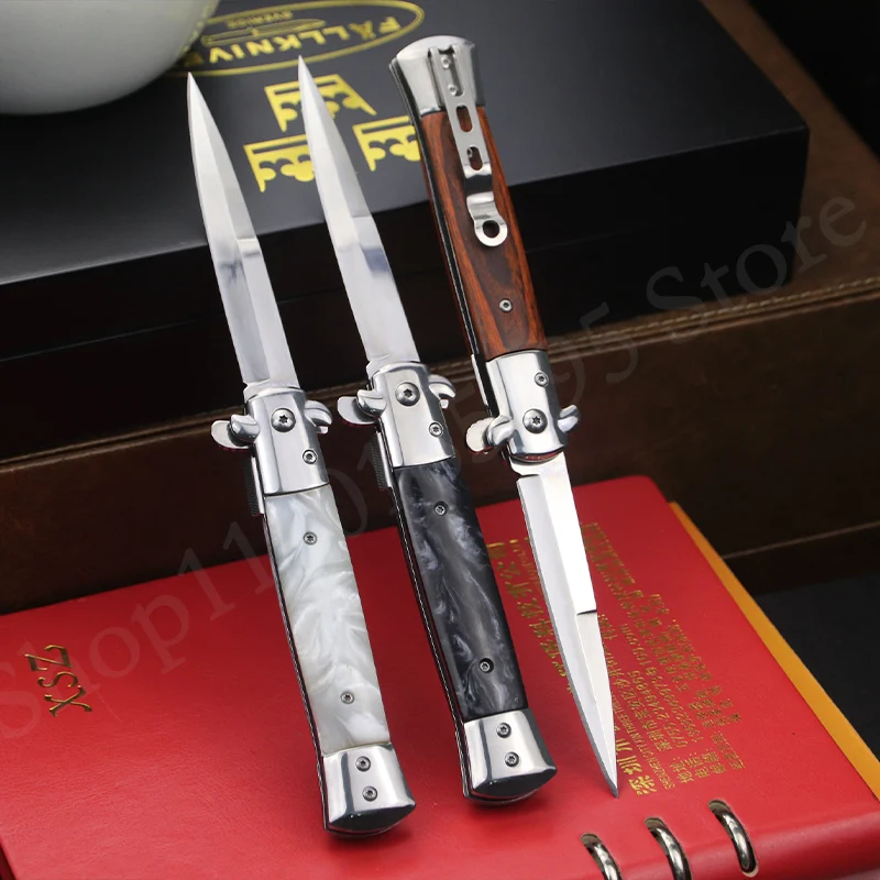 7Cr17Mov steel high hardness folding knife Outdoor survival multi-function knife self-defense knife portable pocket knife
7Cr17Mov steel high hardness folding knife Outdoor survival multi-function knife self-defense knife portable pocket knife
