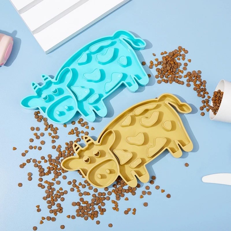 Slow Feeding Food Bowl Cows Pattern Silicone Bowl Dog Lick Mat For Small Medium Dogs Puppy Cat Treat Feeder Dispenser
Slow Feeding Food Bowl Cows Pattern Silicone Bowl Dog Lick Mat For Small Medium Dogs Puppy Cat Treat Feeder Dispenser