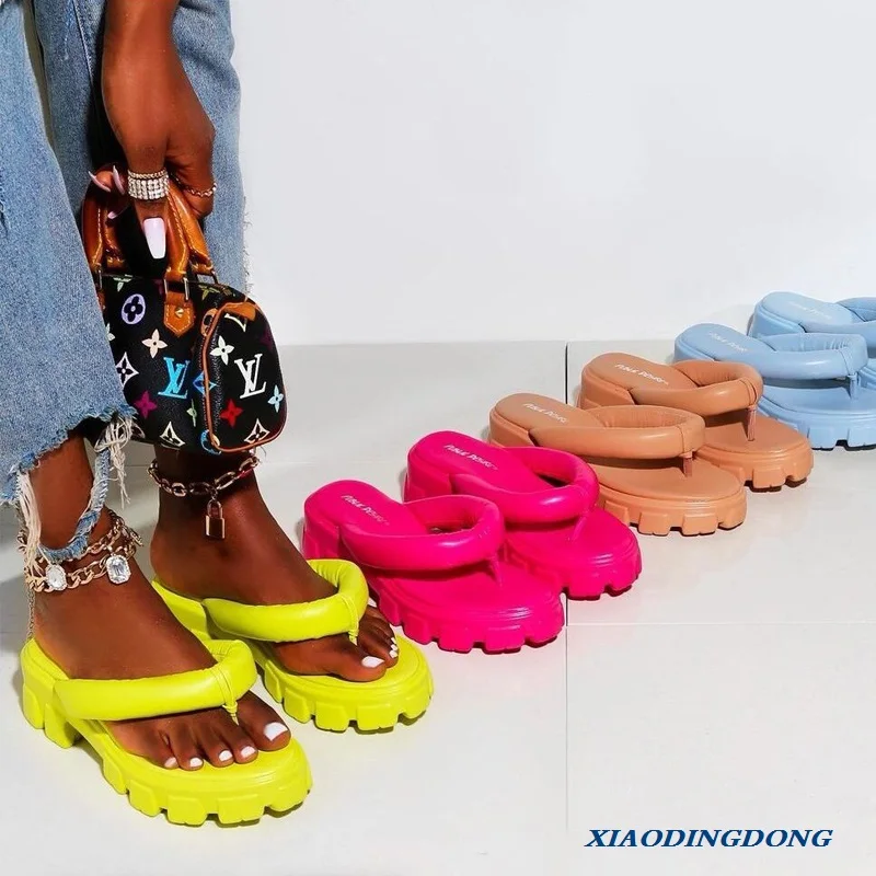Women summer outdoor platform heightening Roman shoes casual beach sandals solid high-heeled Fashion flip flops woman slippers
Women summer outdoor platform heightening Roman shoes casual beach sandals solid high-heeled Fashion flip flops woman slippers