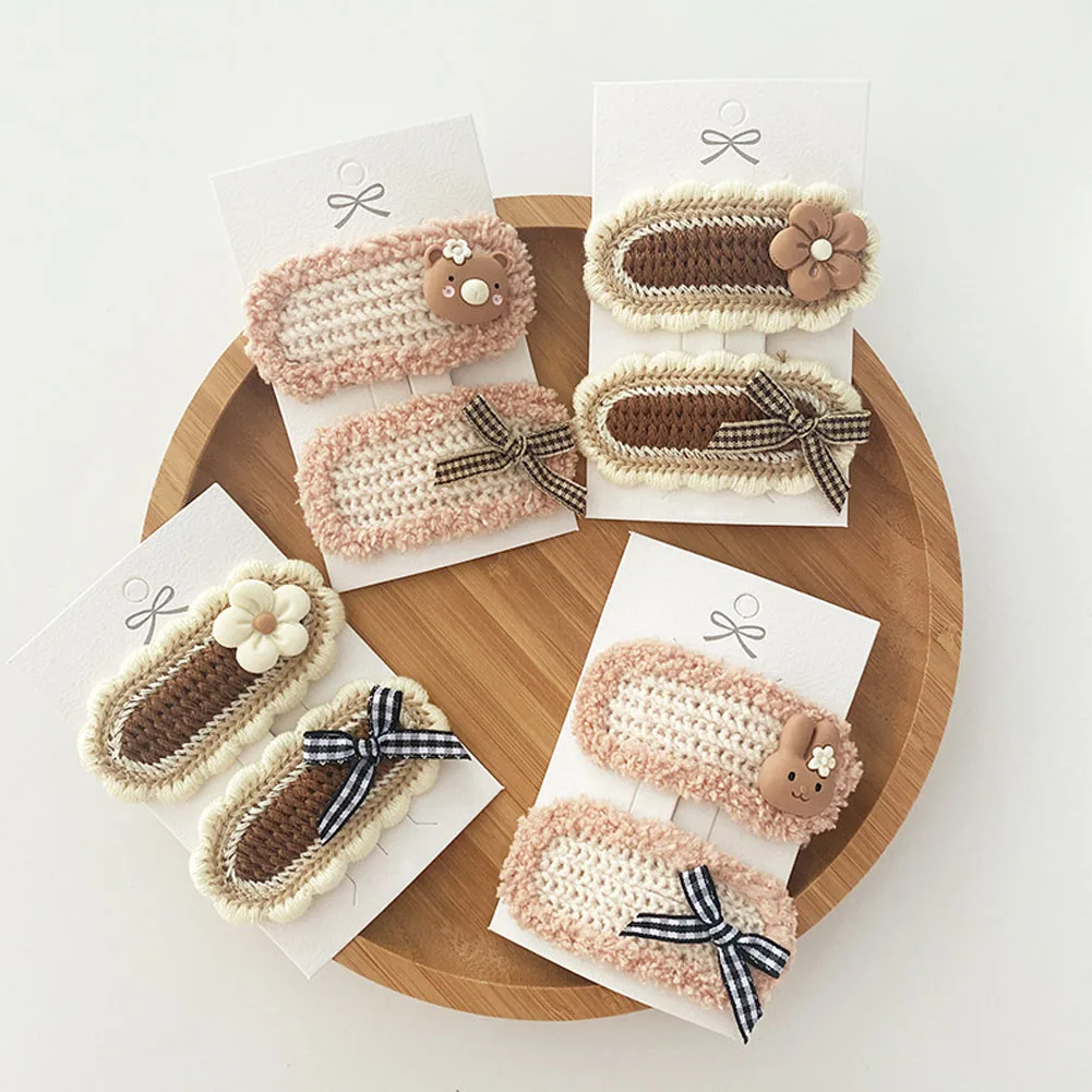 2pcs Winter Wool Children Hair Clips Milk Tea Brown Bows Flower Korean Fashion BB Clip Girls Cute Toddler Kids Hair Accessories
2pcs Winter Wool Children Hair Clips Milk Tea Brown Bows Flower Korean Fashion BB Clip Girls Cute Toddler Kids Hair Accessories
