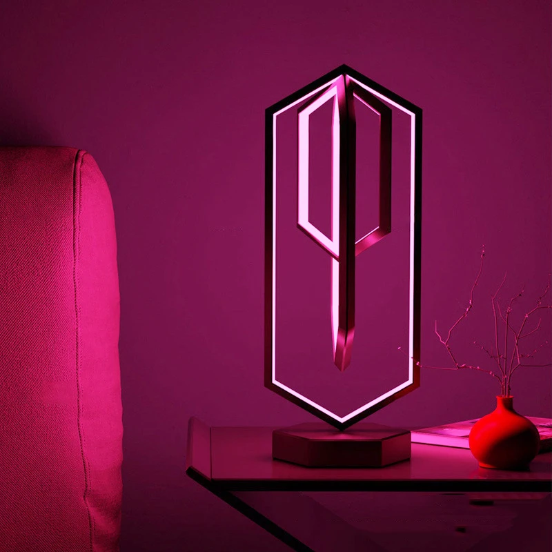 Современная креативная настольная лампа RGB с дистанционным управлением, атмосферное приложение, металлический клубный светильник, декорат...
Современная креативная настольная лампа RGB с дистанционным управлением, атмосферное приложение, металлический клубный светильник, декорат...