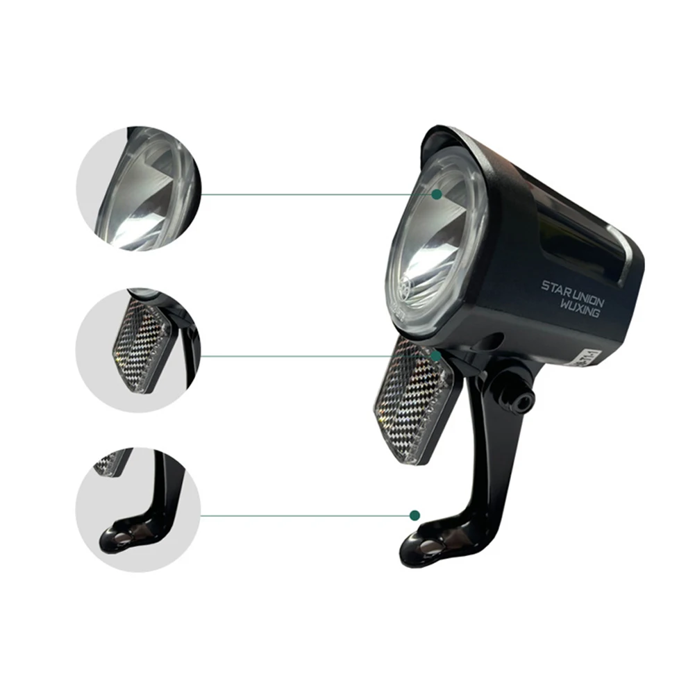 Electric Bike Headlight Ebike LED Front Light E-Bike SM/Waterproof Lamp 12V~72V Universal Spotlight Ebike Accessories Parts
Electric Bike Headlight Ebike LED Front Light E-Bike SM/Waterproof Lamp 12V~72V Universal Spotlight Ebike Accessories Parts