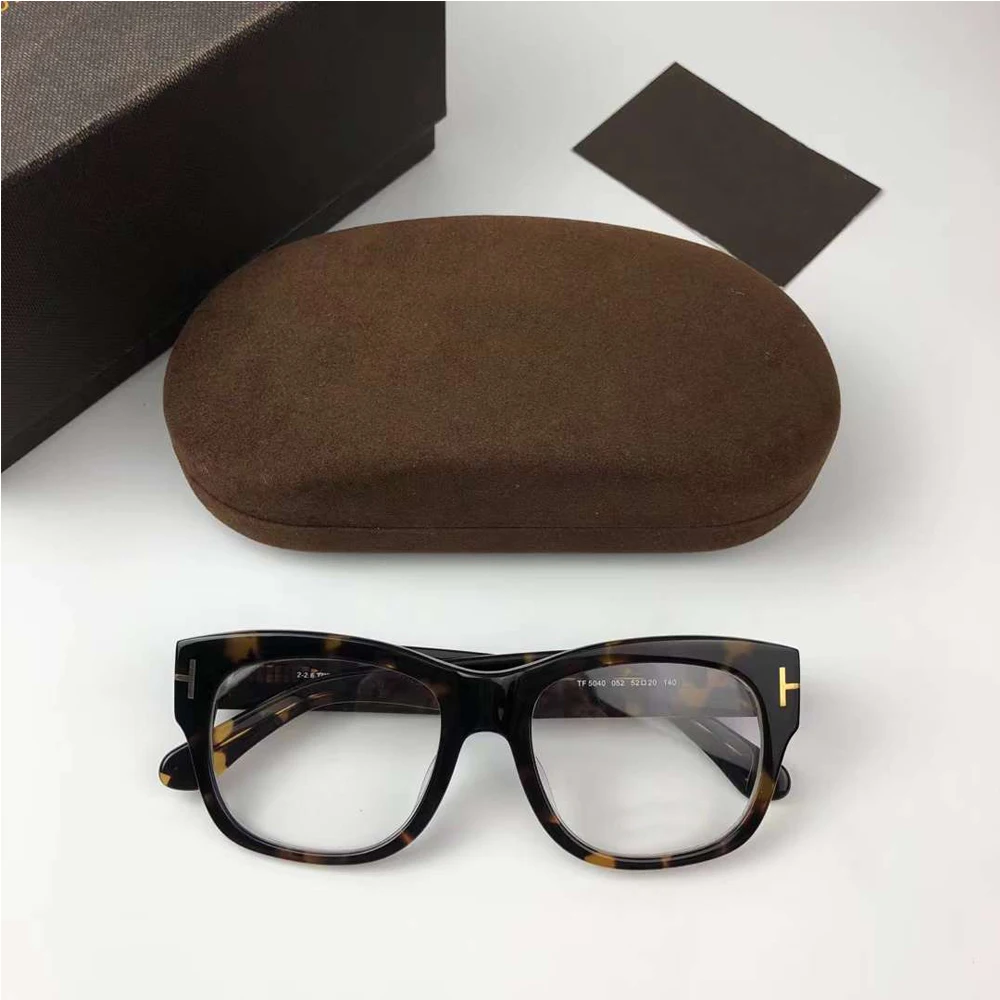 2021New Fashion Vintage Big Frame Acetate Eyeglasses Men and Women Optical Glasses TF5040 monturas de lentes mujer
2021New Fashion Vintage Big Frame Acetate Eyeglasses Men and Women Optical Glasses TF5040 monturas de lentes mujer