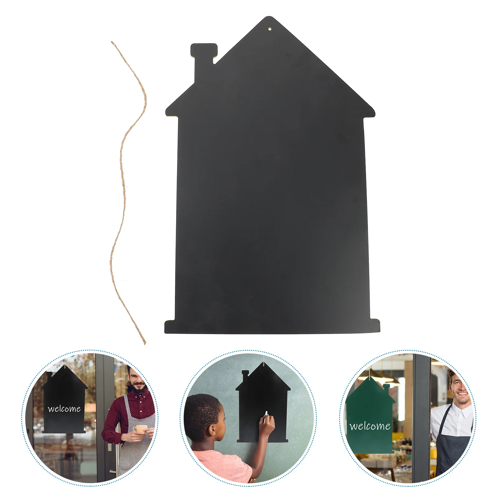 Hanging Blank Chalkboard Plaque Board Wooden Diy Message Blackboard Cafe Sign Decoration Outdoor Plaqueschalk Decorative Boards
Hanging Blank Chalkboard Plaque Board Wooden Diy Message Blackboard Cafe Sign Decoration Outdoor Plaqueschalk Decorative Boards
