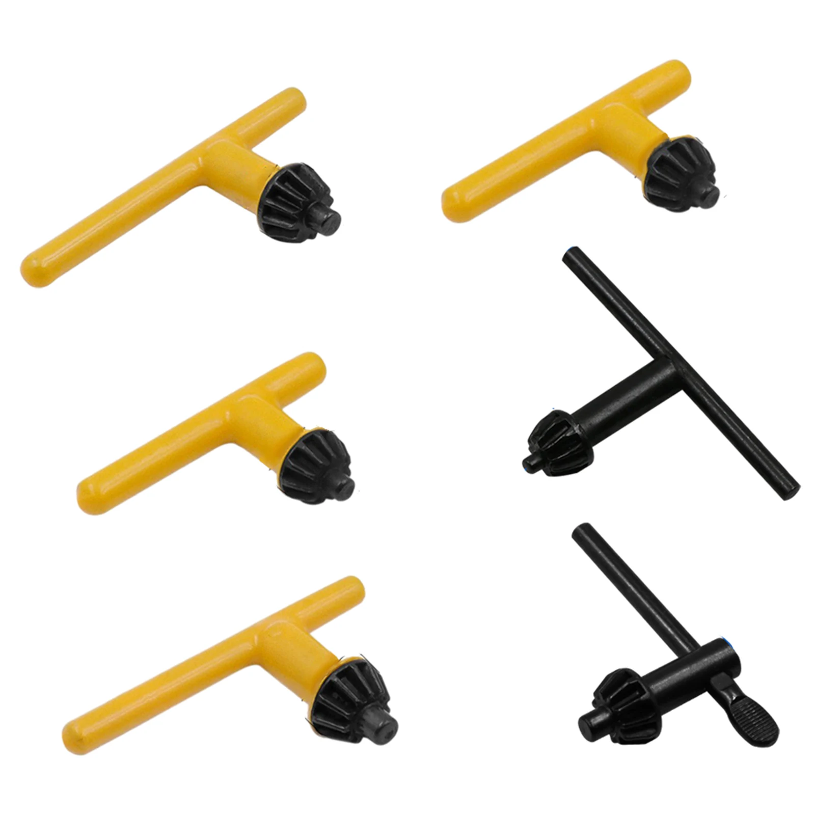 6PCS Drill Chuck Key Wrench With Gum Cover Electric Hand Drill Chuck Wrench Tool Set 4-6-10-13-16-20mm
6PCS Drill Chuck Key Wrench With Gum Cover Electric Hand Drill Chuck Wrench Tool Set 4-6-10-13-16-20mm