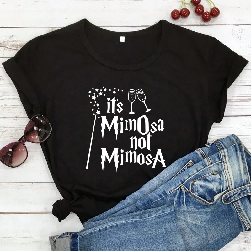 It's Mimosa Not Mimosa Tshirt Women Funny Letters Pattern Printed Women T Shirt Loose Comfortable Hipster Tee Shirt Women
It's Mimosa Not Mimosa Tshirt Women Funny Letters Pattern Printed Women T Shirt Loose Comfortable Hipster Tee Shirt Women