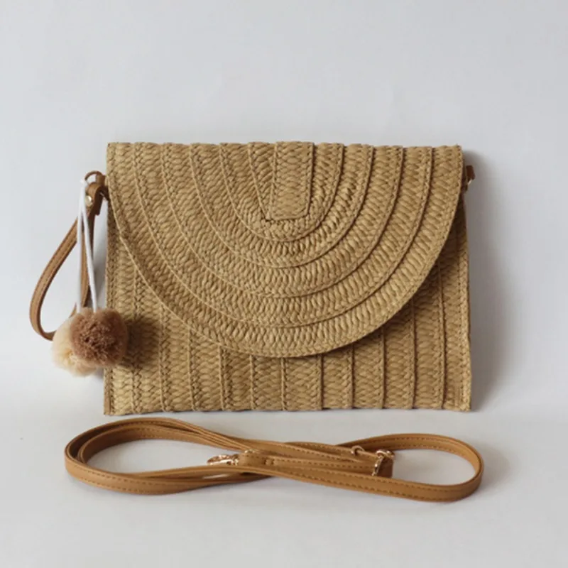 New Women Girls Fashion Crossbody Envelope Bag Summer Elegant Straw Handbag Ladies Beach Clutch Bag Slim Shopping Shoulder Bag
New Women Girls Fashion Crossbody Envelope Bag Summer Elegant Straw Handbag Ladies Beach Clutch Bag Slim Shopping Shoulder Bag