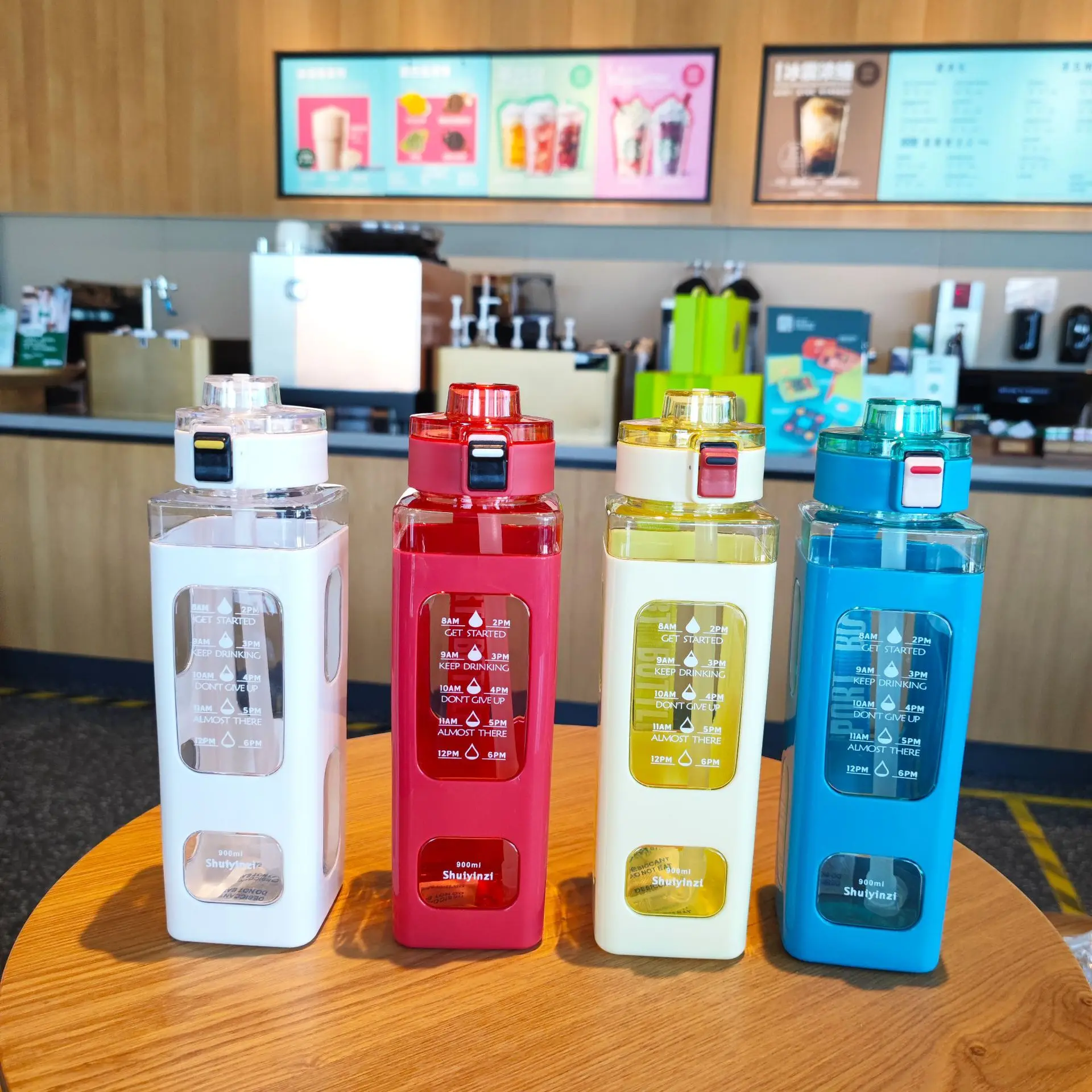 High Level Suction Plastic Cup Appearance Portable Rope Square Bottle Students For Fitness Sport Bottle Water Bottles For Women
High Level Suction Plastic Cup Appearance Portable Rope Square Bottle Students For Fitness Sport Bottle Water Bottles For Women