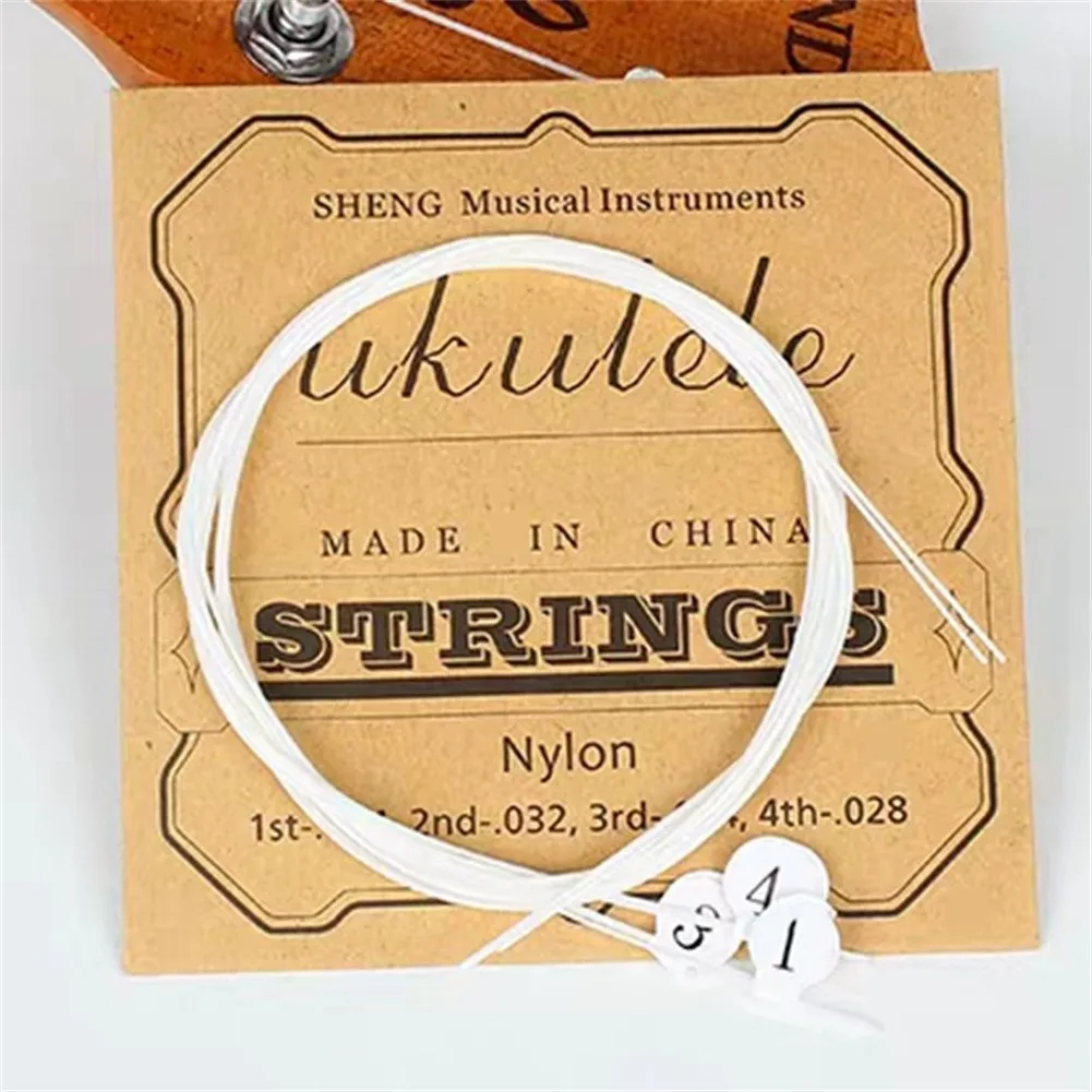 Reliable Useful Durable Hot Sale Protable Strings Uklele Strings Accessories Replacement 4PCS/Set For 21in 23in 26in
Reliable Useful Durable Hot Sale Protable Strings Uklele Strings Accessories Replacement 4PCS/Set For 21in 23in 26in