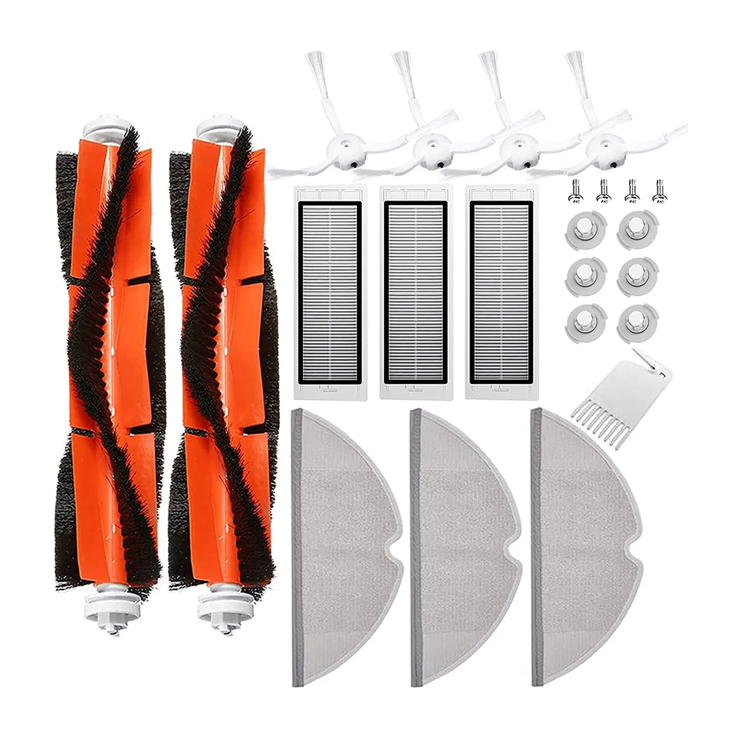 Vacuum Cleaner Accessories for Xiaomi Robot Vacuum Cleaner,Replacement Filter Parts for Xiaomi Roborock S50 S55 S6 Robot 
Vacuum Cleaner Accessories for Xiaomi Robot Vacuum Cleaner,Replacement Filter Parts for Xiaomi Roborock S50 S55 S6 Robot