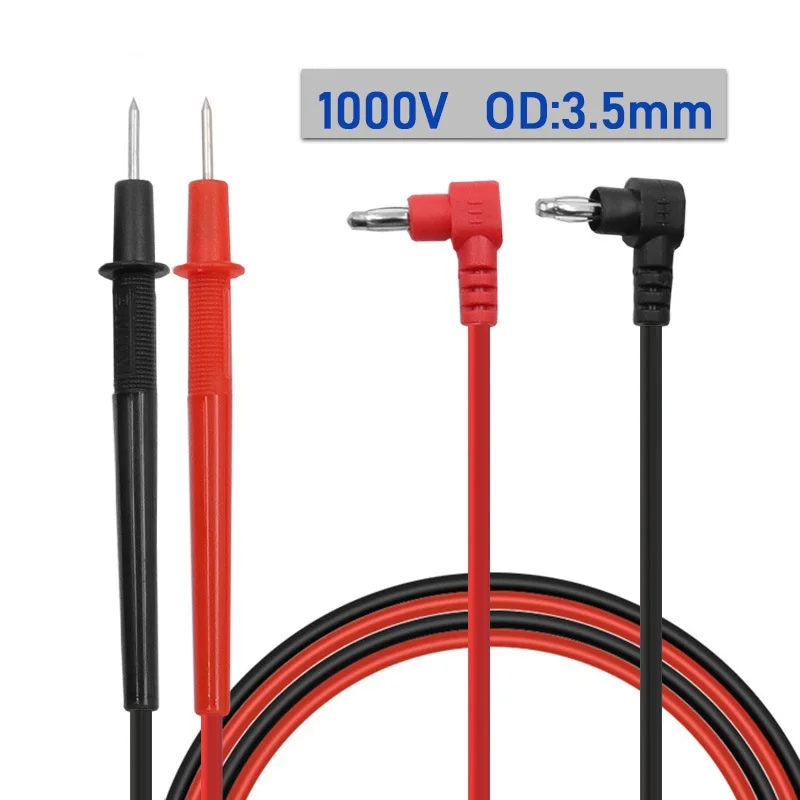 1Pair Of Multimeter Accessory Test Lead Kit 70cm 10A 1000V For IC Component Testing Electrical Equipment Supplies Connectors
1Pair Of Multimeter Accessory Test Lead Kit 70cm 10A 1000V For IC Component Testing Electrical Equipment Supplies Connectors