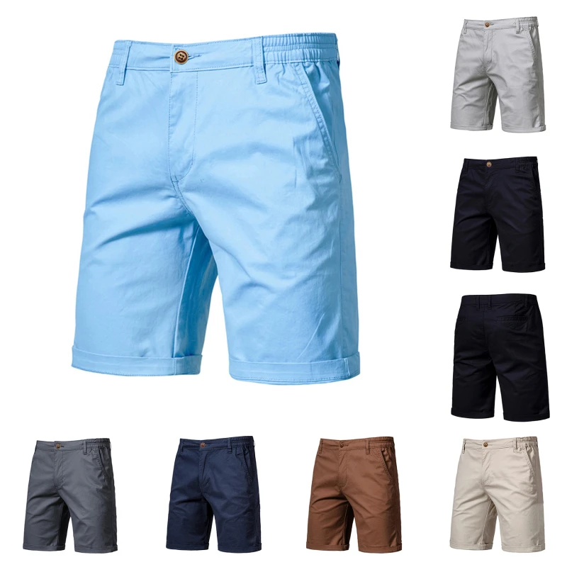 2023 Summer Solid Casual Shorts Men High Quality Business Social Elastic Waist Men Shorts Classic Beach Fashion Style Shorts
2023 Summer Solid Casual Shorts Men High Quality Business Social Elastic Waist Men Shorts Classic Beach Fashion Style Shorts