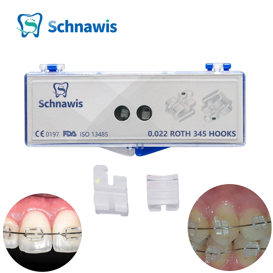 20Pcs/Set Orthodontic Ceramic Brackets Dental Braces 345 Hook ROTH MBT Edgewise Brackets para Ortodoncia Dentistry 0.022/0.018
20Pcs/Set Orthodontic Ceramic Brackets Dental Braces 345 Hook ROTH MBT Edgewise Brackets para Ortodoncia Dentistry 0.022/0.018