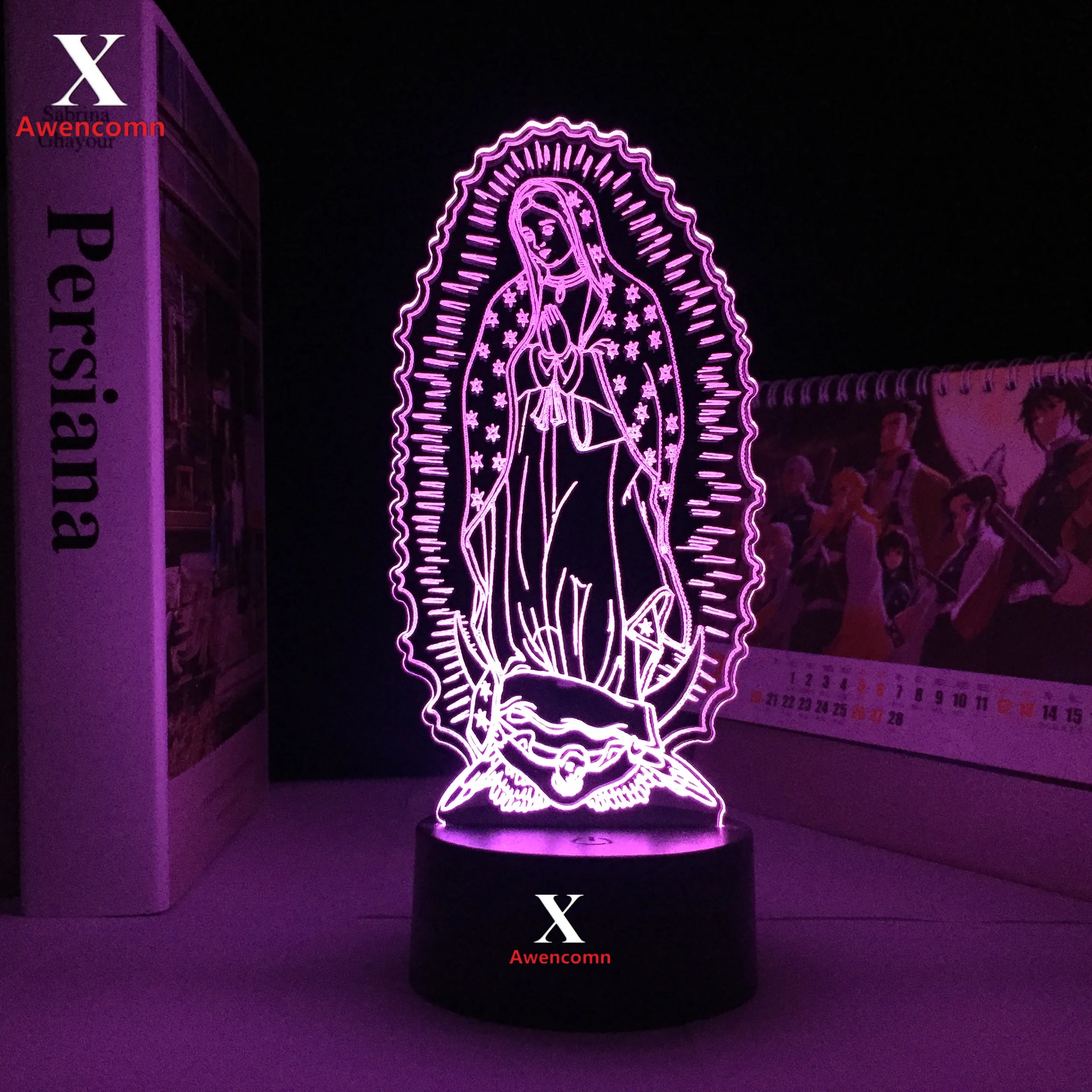 Cross Jesus Bible Night Light Christian Series 3D Lamp Acrylic Plate Touch Remote Base Holiday Home Decor Gifts For Friend
Cross Jesus Bible Night Light Christian Series 3D Lamp Acrylic Plate Touch Remote Base Holiday Home Decor Gifts For Friend