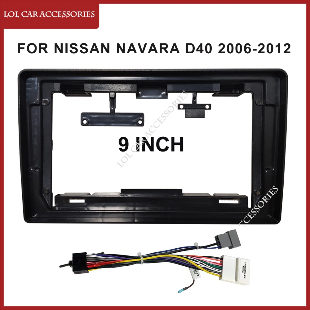 9 Inch Car Radio Fascias For NISSAN NAVARA D40 2006-2012 Head Unit 2 Din Android Stereo MP5 GPS Player Install Panel Dash Frame
9 Inch Car Radio Fascias For NISSAN NAVARA D40 2006-2012 Head Unit 2 Din Android Stereo MP5 GPS Player Install Panel Dash Frame