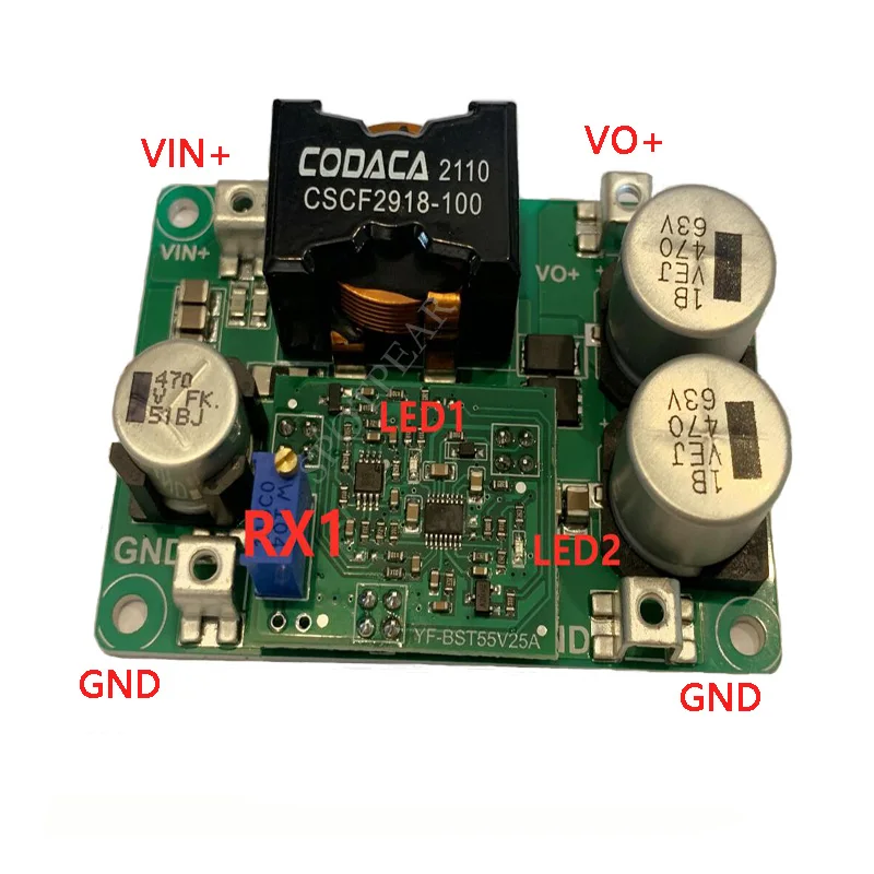 DC-DC выход модуля бустера 12-52 В Высокая мощность 12 В/24 В/48 в Регулируемый 5-32 В/18 А 
DC-DC выход модуля бустера 12-52 В Высокая мощность 12 В/24 В/48 в Регулируемый 5-32 В/18 А