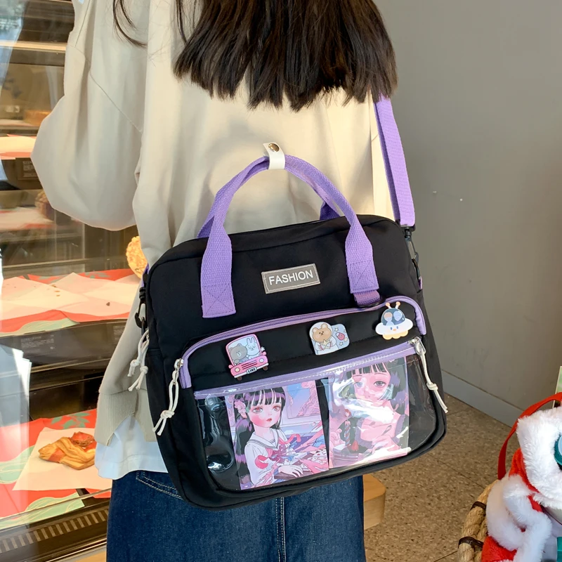 Multi-purpose Women's Backpack Bag Female Cute Transparent Jelly School Backpacks for Teens Harajuku Kawaii Small Travel Bags
Multi-purpose Women's Backpack Bag Female Cute Transparent Jelly School Backpacks for Teens Harajuku Kawaii Small Travel Bags