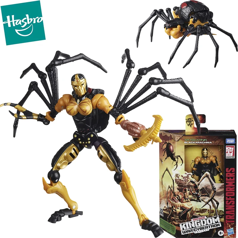 

In Stock Hasbro Transformers Generations Blackarachnia War for Cybertron Kingdom Deluxe Class Wfc-K5 Action Figure Toys Dino