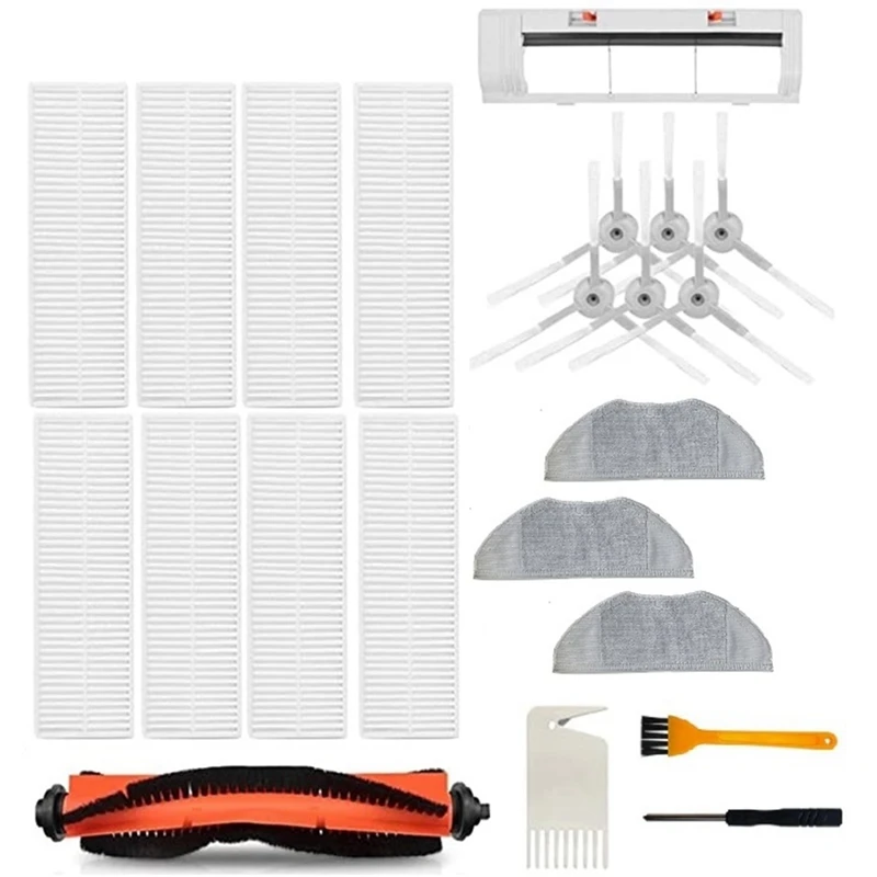 Filter Side Brush Efficient Hepa Filter For Xiaomi Mijia G1 Robot Vacuum Cleaner Parts
Filter Side Brush Efficient Hepa Filter For Xiaomi Mijia G1 Robot Vacuum Cleaner Parts