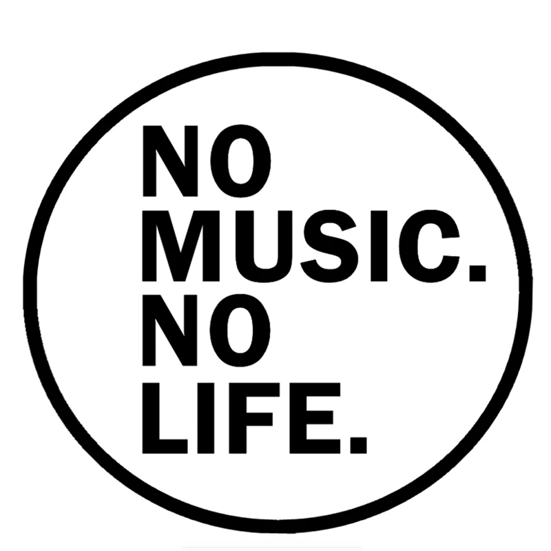 LYKX Car Sticker No Music No Life Funny Automobiles Motorcycles Accessories Vinyl Decals for BMW VW Audi Octavia Gti
LYKX Car Sticker No Music No Life Funny Automobiles Motorcycles Accessories Vinyl Decals for BMW VW Audi Octavia Gti