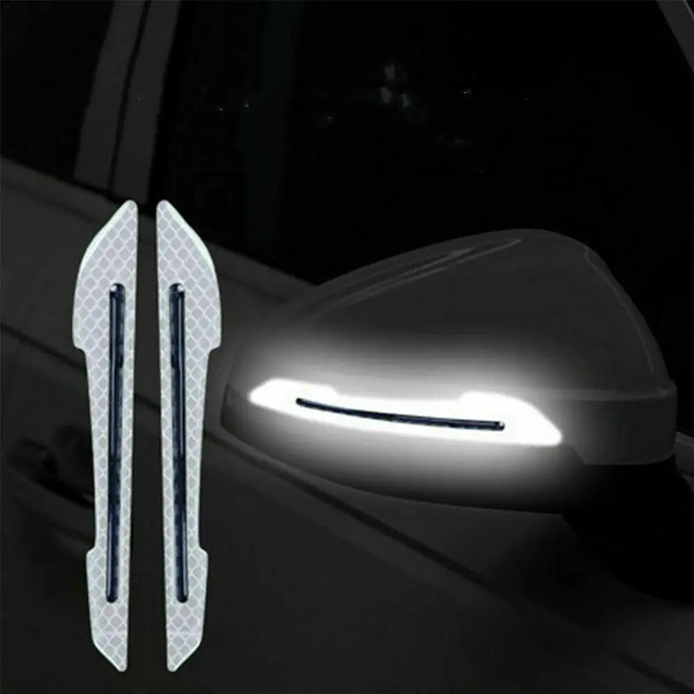 2Pcs Car Rear Mirror Reflect Sticker Bumper Strip Body Scratch Cover Warning Safety Bumper Tape Strip Exterior Accessories
2Pcs Car Rear Mirror Reflect Sticker Bumper Strip Body Scratch Cover Warning Safety Bumper Tape Strip Exterior Accessories