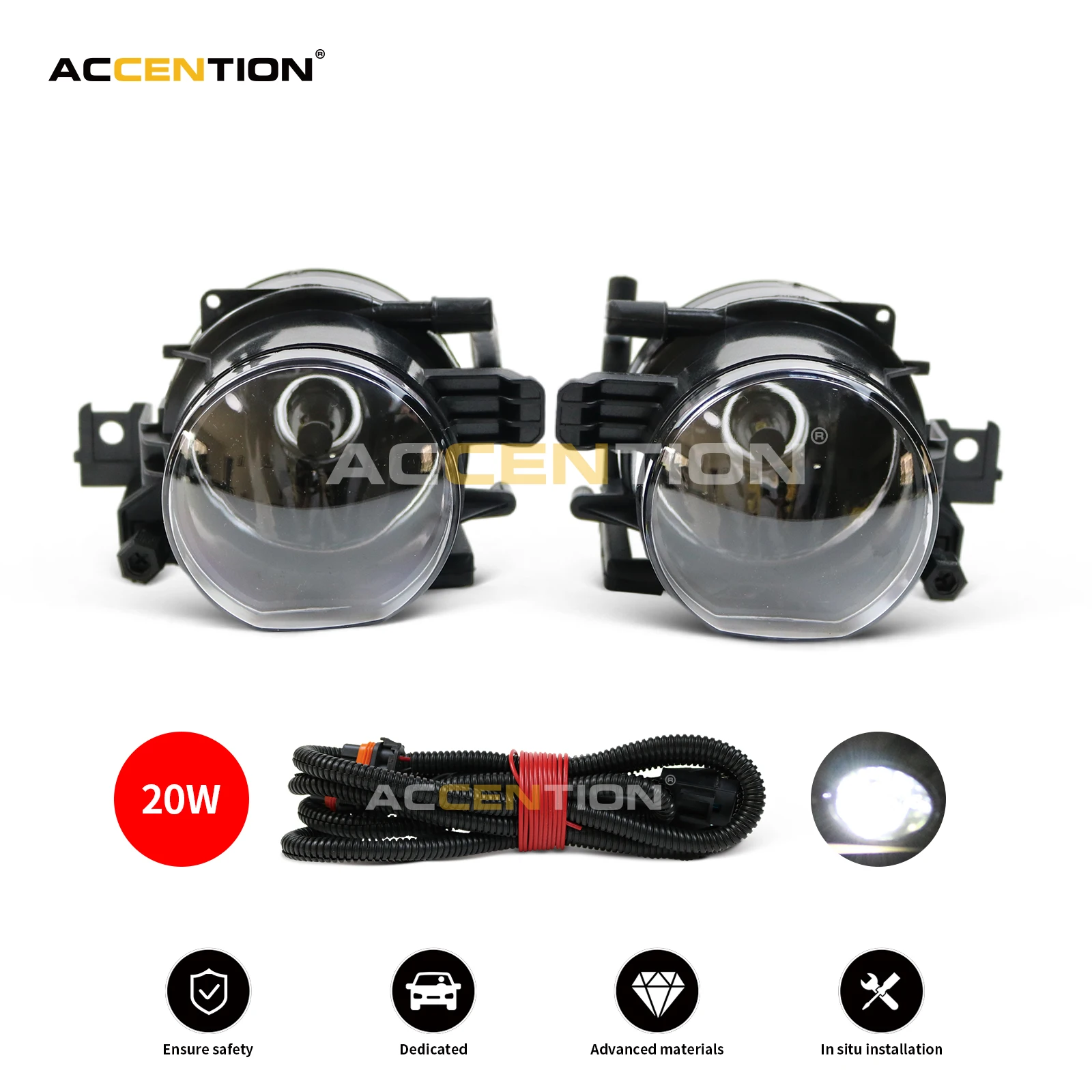 Front LED Fog Lights Fog Lamp with Bulbs For BMW 7 Series E65 E66 730 740 745 d 735 745 760 2005 2006 2007 2008
Front LED Fog Lights Fog Lamp with Bulbs For BMW 7 Series E65 E66 730 740 745 d 735 745 760 2005 2006 2007 2008