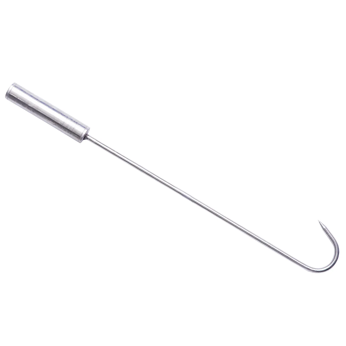 

Stainless Steel Meat Hook Cooking Roasted Barbecue Pin for Barbecue Steak Sausage Ribs Chicken Grilled Bacon Vegetables (Steel