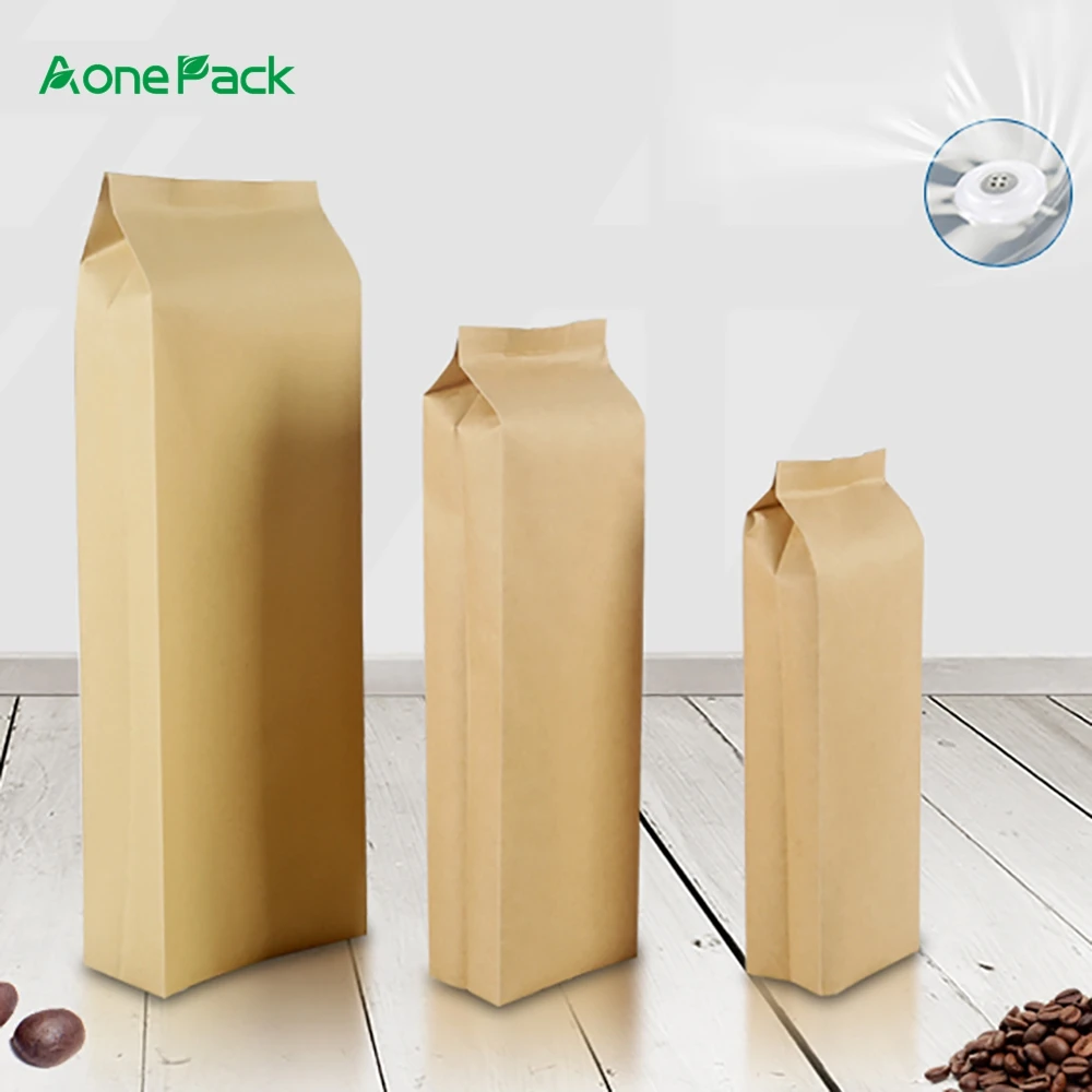 50PCS Wholesales Kraft Paper Bag Pouches Coffee Packaging Bags Side Gusset Pouch
50PCS Wholesales Kraft Paper Bag Pouches Coffee Packaging Bags Side Gusset Pouch
