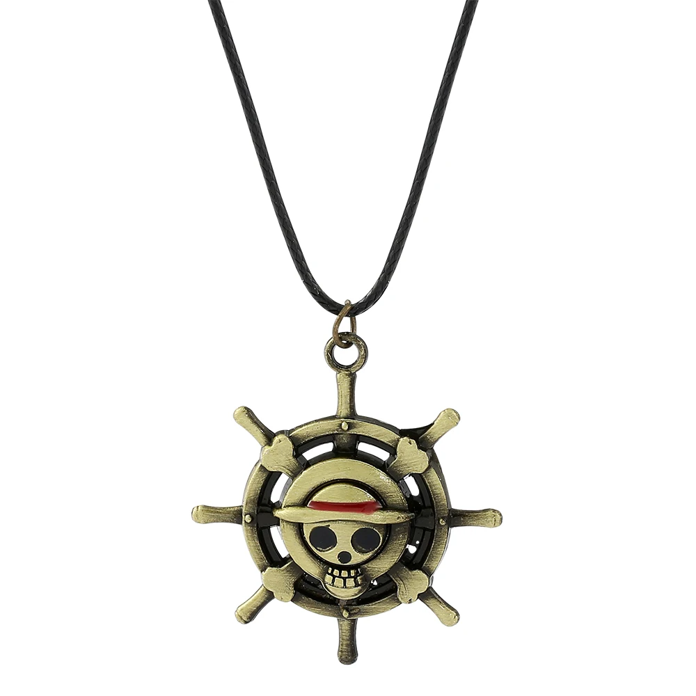 Anime One Piece Necklace Monkey D. Luffy Necklaces Gang of Straw Rudder Anchor Pendant Neck Chains Periphery Accessories
Anime One Piece Necklace Monkey D. Luffy Necklaces Gang of Straw Rudder Anchor Pendant Neck Chains Periphery Accessories