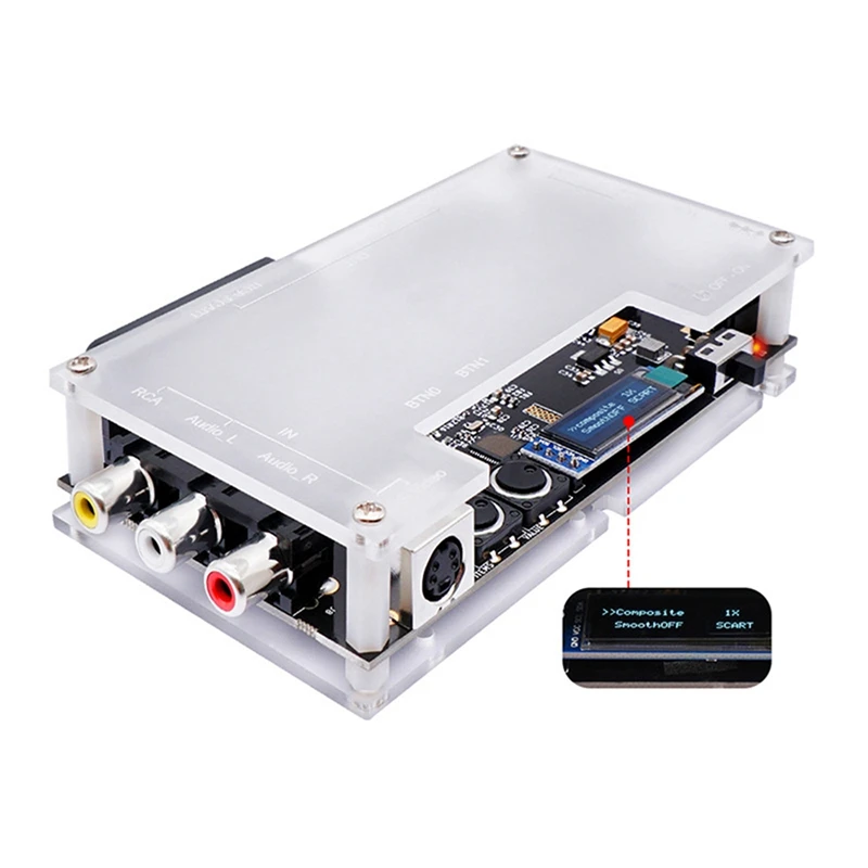 OSSC Add-On Board Dual Modes Linedouble HD Video Converter For NTSC PAL Retro Game Consoles Parts Game Accessories
OSSC Add-On Board Dual Modes Linedouble HD Video Converter For NTSC PAL Retro Game Consoles Parts Game Accessories