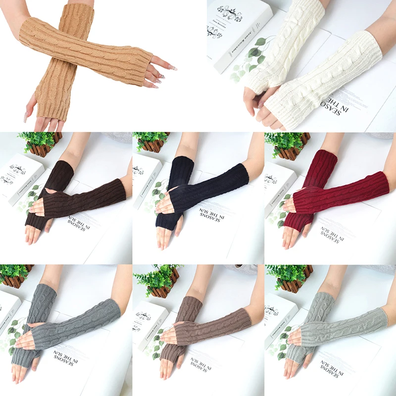 Long Half Finger Gloves Women‘s Mitten Winter Warmer Knitted Arm Sleeve Fine Casual Soft Girl’s Goth Clothes Gloves
Long Half Finger Gloves Women‘s Mitten Winter Warmer Knitted Arm Sleeve Fine Casual Soft Girl’s Goth Clothes Gloves