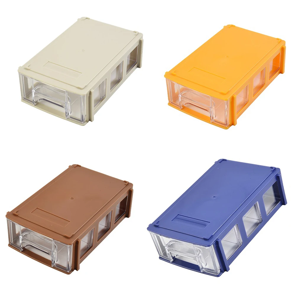 1pc Assemblable Storage Box PE Organizing Boxes Stackable Hardware Parts Storage Boxes Component Screws Box Craft Cabinet
1pc Assemblable Storage Box PE Organizing Boxes Stackable Hardware Parts Storage Boxes Component Screws Box Craft Cabinet