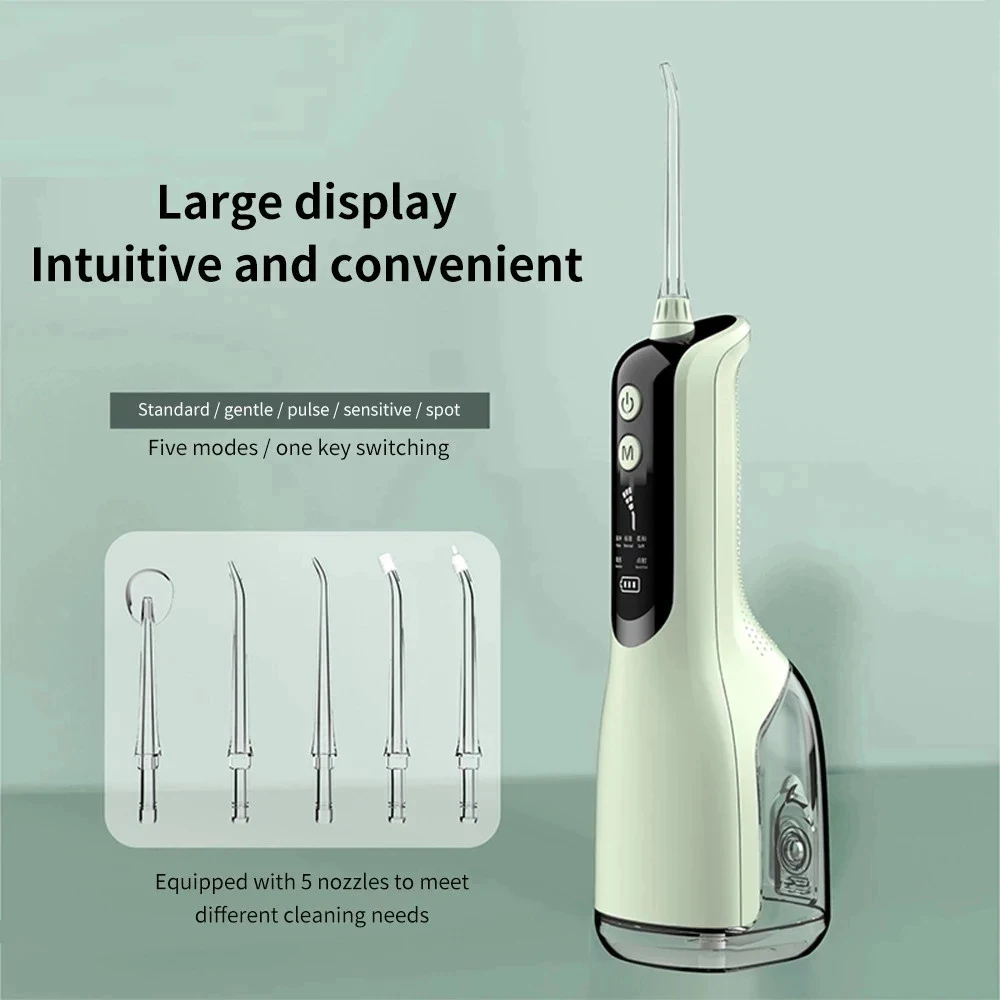 

Новый интеллектуальный зубной ирригатор для полости рта, USB перезаряжаемый ирригатор для воды, портативная стоматологическая струя, 200 мл, резервуар для воды, водонепроницаемый