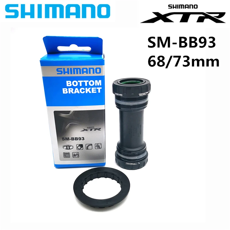 SHIMANO XTR M9000 SM-BB93 резьбовой Нижний Кронштейн Iamok для горного велосипеда HOLLOWTECH II 68/73