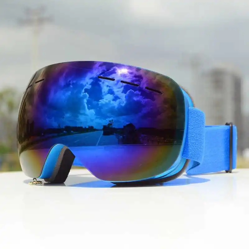 Women Pink Skiing Eyewear Double Layer Lens Anti Fog Snowboarding Goggle Men Sports Skiing Eyewear UV Windproof Big Snow Goggles
Women Pink Skiing Eyewear Double Layer Lens Anti Fog Snowboarding Goggle Men Sports Skiing Eyewear UV Windproof Big Snow Goggles