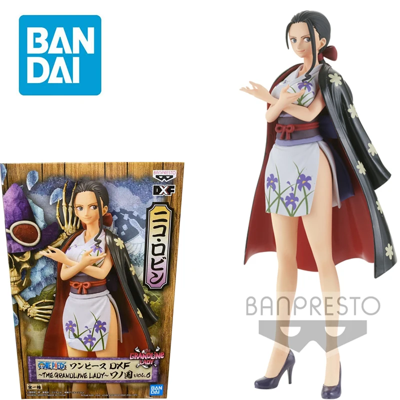 Pre Sale Original Bandai Nico Robin Figure Dxf The Grandline Lady Land Wano Vol.6 17Cm Cartoon One Piece Character Model Toy
Pre Sale Original Bandai Nico Robin Figure Dxf The Grandline Lady Land Wano Vol.6 17Cm Cartoon One Piece Character Model Toy