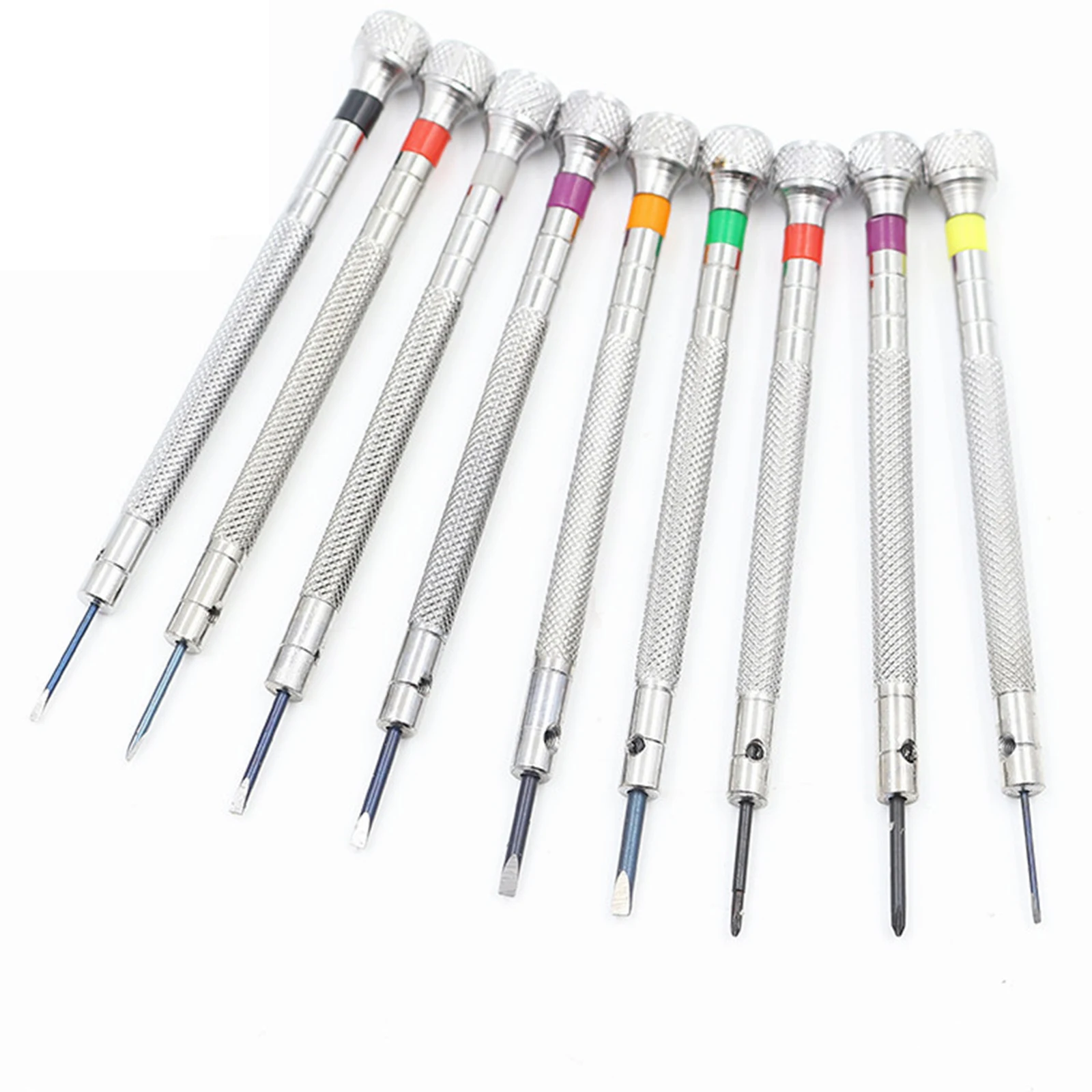 Professional Screwdriver Set 0.8mm-2.0mm Micro Precision Screwdrivers with 9 Extra Replace Blades for Watch Electronics Repair
Professional Screwdriver Set 0.8mm-2.0mm Micro Precision Screwdrivers with 9 Extra Replace Blades for Watch Electronics Repair