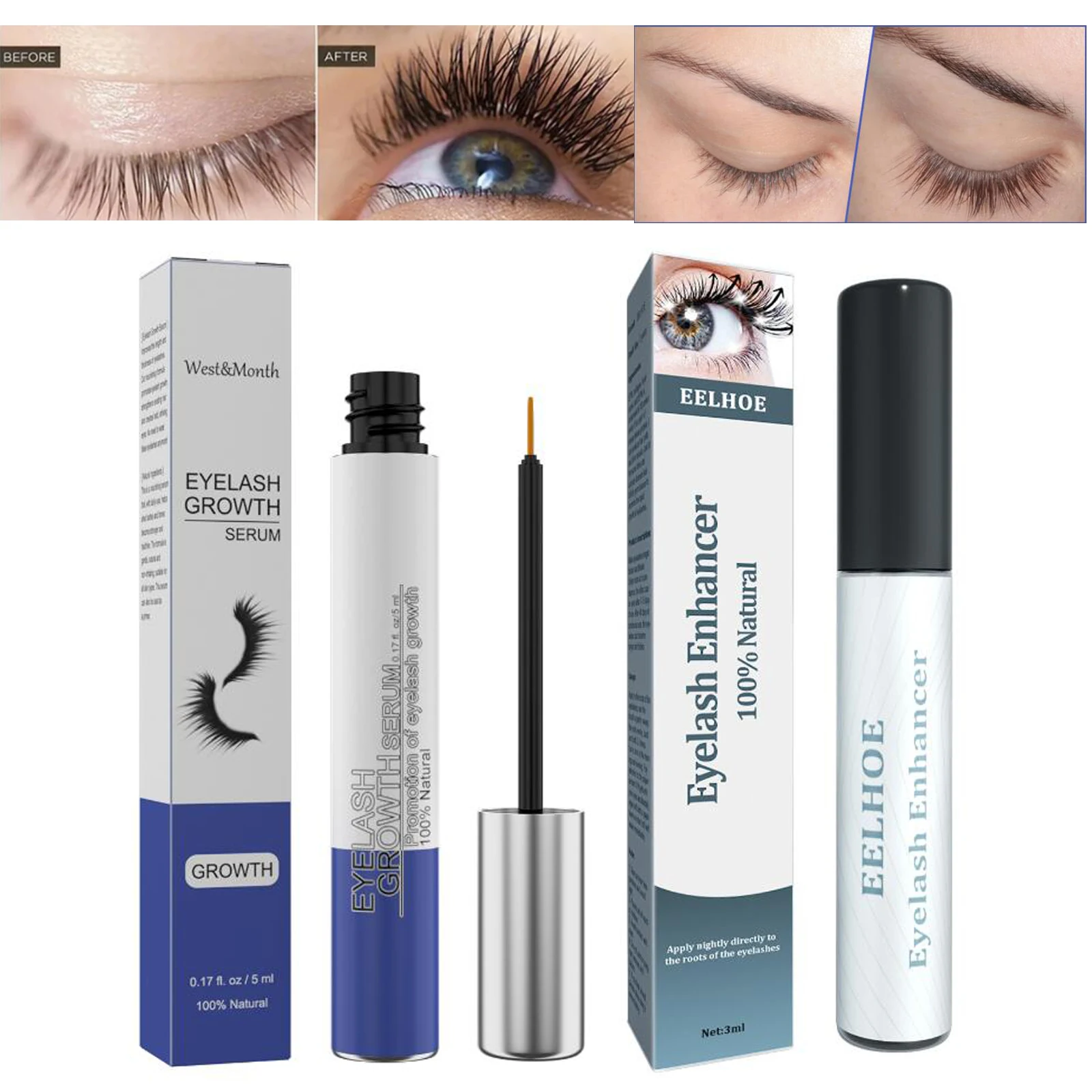 Сыворотка для быстрого роста ресниц, усилитель для ресниц, бровей, подтяжка ресниц, удлинение, более густая лечение ресниц, Уход за глазами
Сыворотка для быстрого роста ресниц, усилитель для ресниц, бровей, подтяжка ресниц, удлинение, более густая лечение ресниц, Уход за глазами