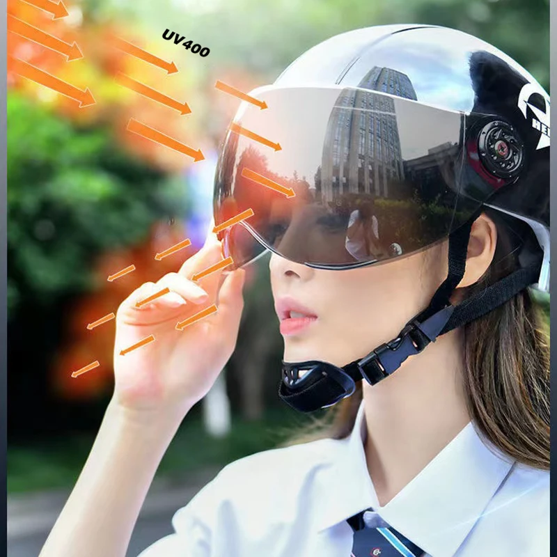 Men Women Scooter Electric Motorcycle Helmets Single UV400 Lens Visors Moto Helmet Bicycle Moto Bike Casco E-Bike
Men Women Scooter Electric Motorcycle Helmets Single UV400 Lens Visors Moto Helmet Bicycle Moto Bike Casco E-Bike