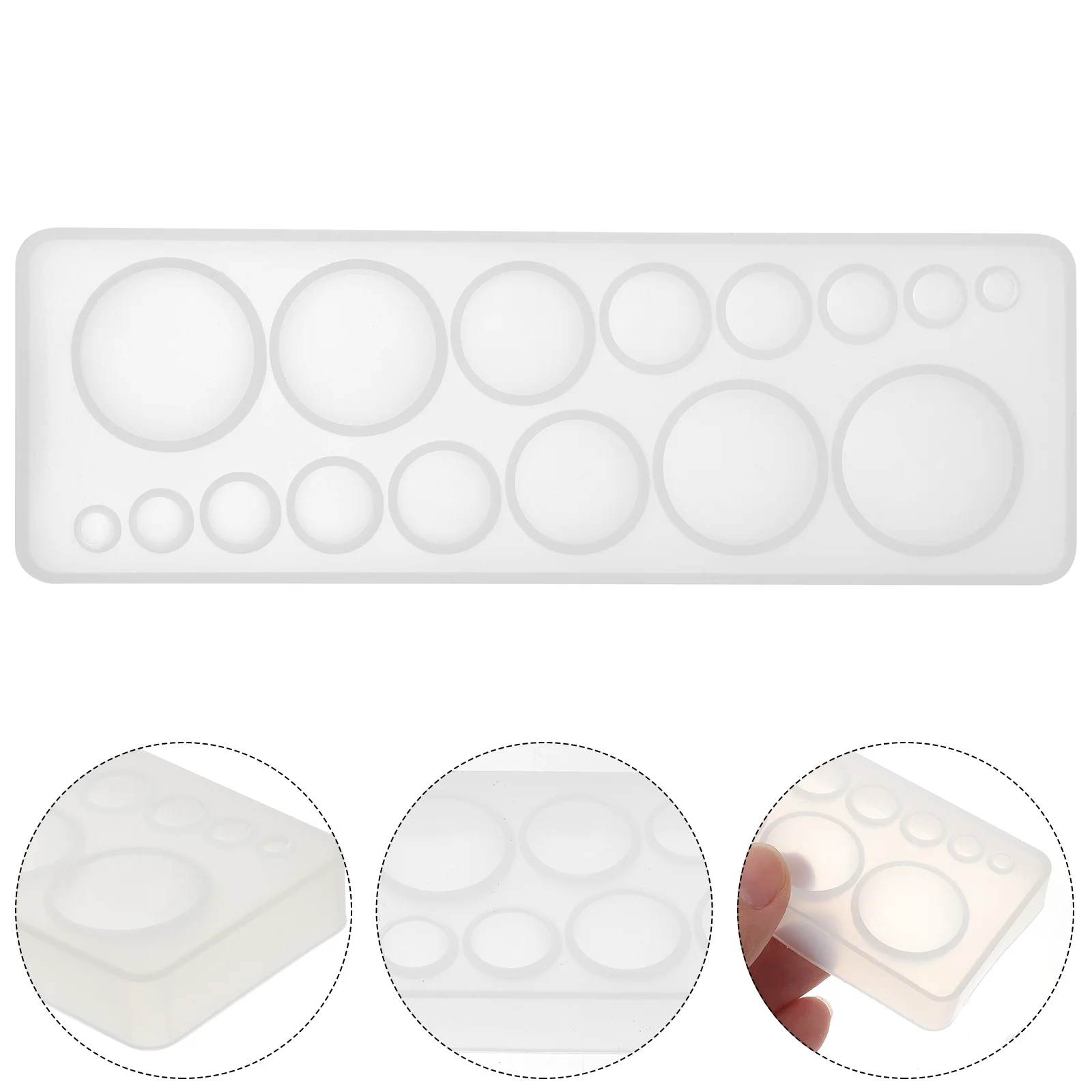 Mold Silicone Epoxy Molds Diy Round Resin Timemould Makingjewelry Clear Bead Polish Nail Polishing Casting Shape Pendant
Mold Silicone Epoxy Molds Diy Round Resin Timemould Makingjewelry Clear Bead Polish Nail Polishing Casting Shape Pendant