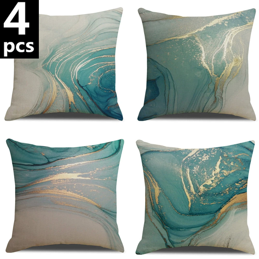 4pcs/set 45cm Modern Simple Marble Green Geometric Marble Pillow Cover Home Sofa Decor Pillowcase Bedroom Cushion Cover Decora
4pcs/set 45cm Modern Simple Marble Green Geometric Marble Pillow Cover Home Sofa Decor Pillowcase Bedroom Cushion Cover Decora