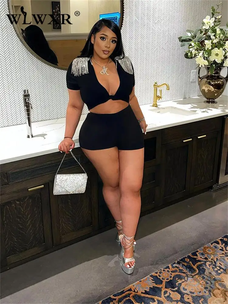 WLWXR Summer Two Piece Set Women 2022 Tshirt Tee Crop Tops And Shorts 2 Two Piece Sets Women Streetwear Outifits Matching Sets
WLWXR Summer Two Piece Set Women 2022 Tshirt Tee Crop Tops And Shorts 2 Two Piece Sets Women Streetwear Outifits Matching Sets