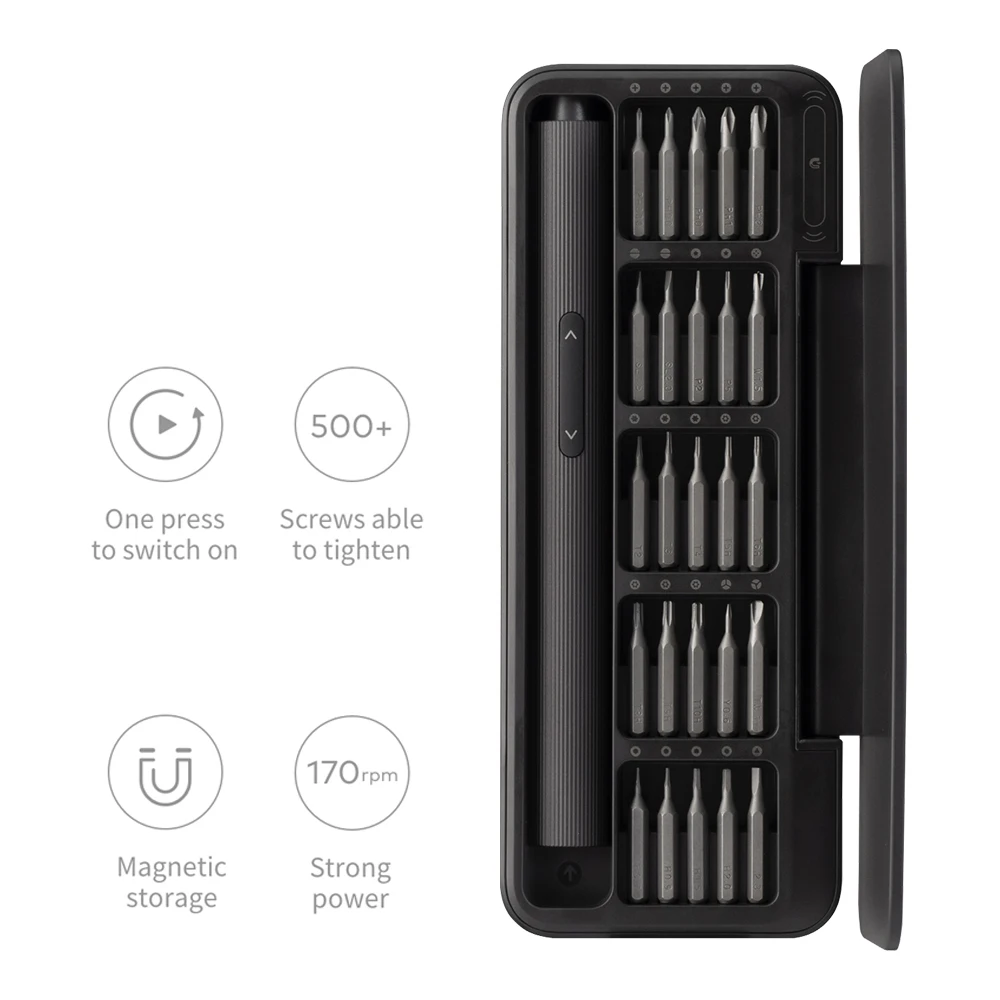 Набор электрических отверток, многофункциональные прецизионные биты, мощный магнитный Набор отверток, перезаряжаемый ремонтный электроинструмент для телефона
Набор электрических отверток, многофункциональные прецизионные биты, мощный магнитный Набор отверток, перезаряжаемый ремонтный электроинструмент для телефона