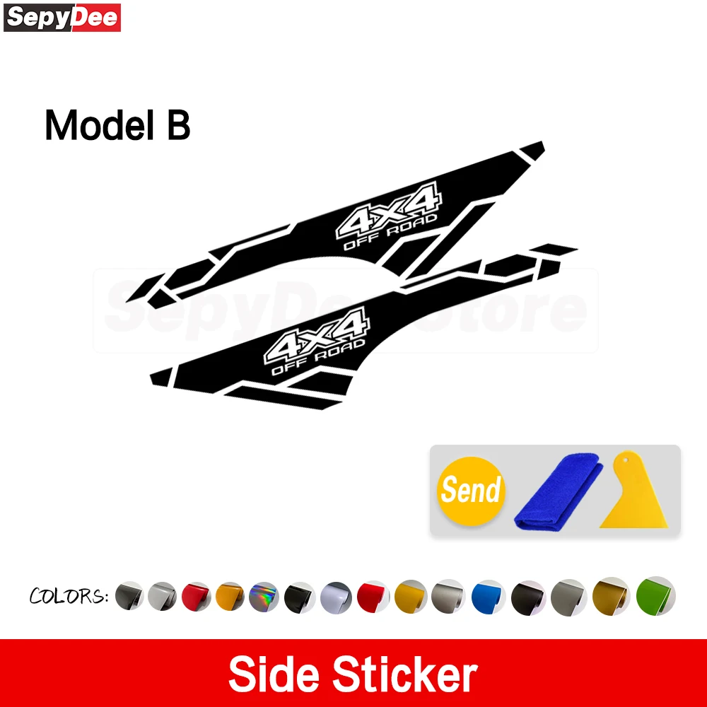 Пикап грузовика, капот, задняя крышка, боковые наклейки для Toyota Hilux 4X4 внедорожник, графический кузов, Декор, наклейка, автомобильные аксессуары
Пикап грузовика, капот, задняя крышка, боковые наклейки для Toyota Hilux 4X4 внедорожник, графический кузов, Декор, наклейка, автомобильные аксессуары