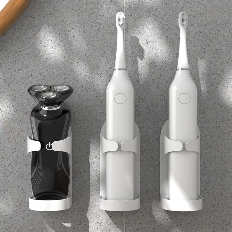 Toothbrush Stand Rack Organizer Electric Shaver Razor Wall-Mounted Holder Space Saving Storage Holder Bathroom Accessories
Toothbrush Stand Rack Organizer Electric Shaver Razor Wall-Mounted Holder Space Saving Storage Holder Bathroom Accessories