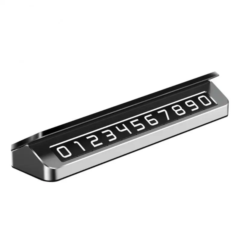 Parking Card Aluminum Multifunctional Car Park Stop Sticker Display Parking Tools Parking Number Plate Universal Creative
Parking Card Aluminum Multifunctional Car Park Stop Sticker Display Parking Tools Parking Number Plate Universal Creative